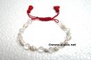 Crystal shell Drawstring bracelet